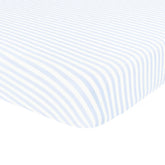 Twin Sheet in Small Mist Stripe