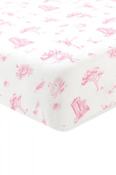 Twin Sheet in Toile Ballet
