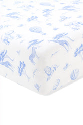 Twin Sheet in Toile Safari