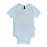 Pointelle Kimono Bodysuit in Breeze
