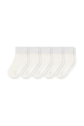 Quarter Socks Combo 5-Pack in Cloud