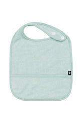Terry Pocket Bib in Sage