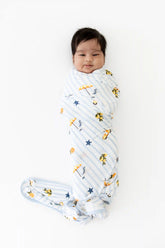 Swaddle Blanket in Amalfi Coast