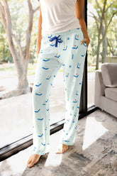 Women's Lounge Pants in Dew Mahjong