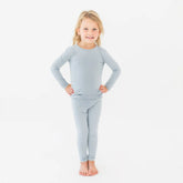 Long Sleeve Pajamas in Fog