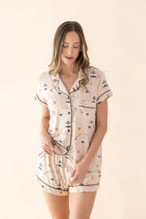 Women's Short Sleeve Pajama Set in Gilmore Girls
