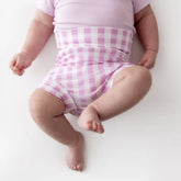 Bummies in Gingham Thistle