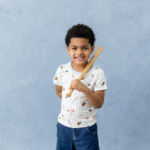 Toddler Basic Tee in Home Run