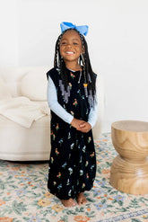Sleep Bag Walker in Midnight Wildflower 1.0
