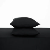 Fitted Sheet with Pillowcases in Midnight