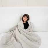 Youth Blanket in Oat 2.5