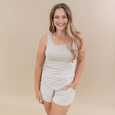 Women’s Tank Set in Oat
