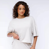 Women's Short Sleeve Tee in Oat