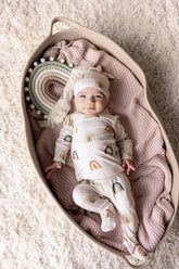 Take Me Home Set with Cap in Retro Rainbow