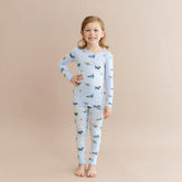 Long Sleeve Pajamas in Take Off