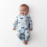 Zippered Romper in Take Off
