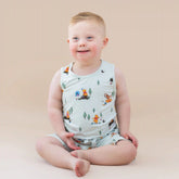 Toddler Tank Top in Winnie the Pooh Hundred Acre Wood