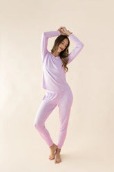 Women's Jogger Pajama Set in Thistle