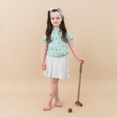 Toddler Basic Tee in Golf