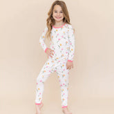 Long Sleeve Pajamas in Tulip