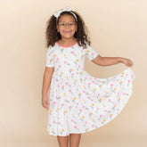 Twirl Dress in Tulip