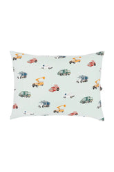 Toddler Pillowcase in City Vehicles