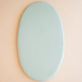 Oval Bassinet Sheet in Sage