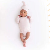 Knotted Cap in Blush