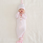 Knotted Gown with Hat Set in Sakura