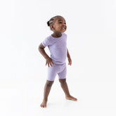 Short Sleeve Pajamas in Taro