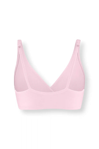 Women's Cross Front Bralette in Peony