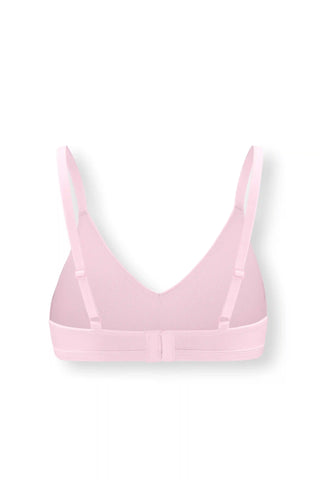 Women's V-Neck Bra in Peony