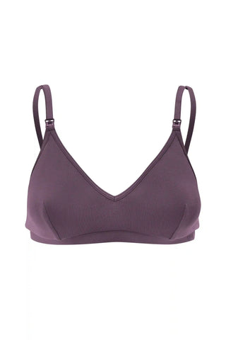 Women's Nursing Bra in Currant