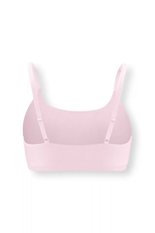 Women's Scoop Neck Bralette in Peony