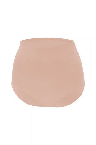 Women's High-Waisted Brief in Chai