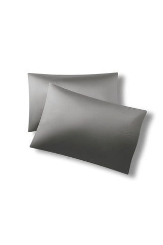 Bamboo Sateen Pillowcase Set in Ash