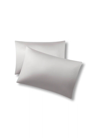 Bamboo Sateen Pillowcase Set in Dove Gray