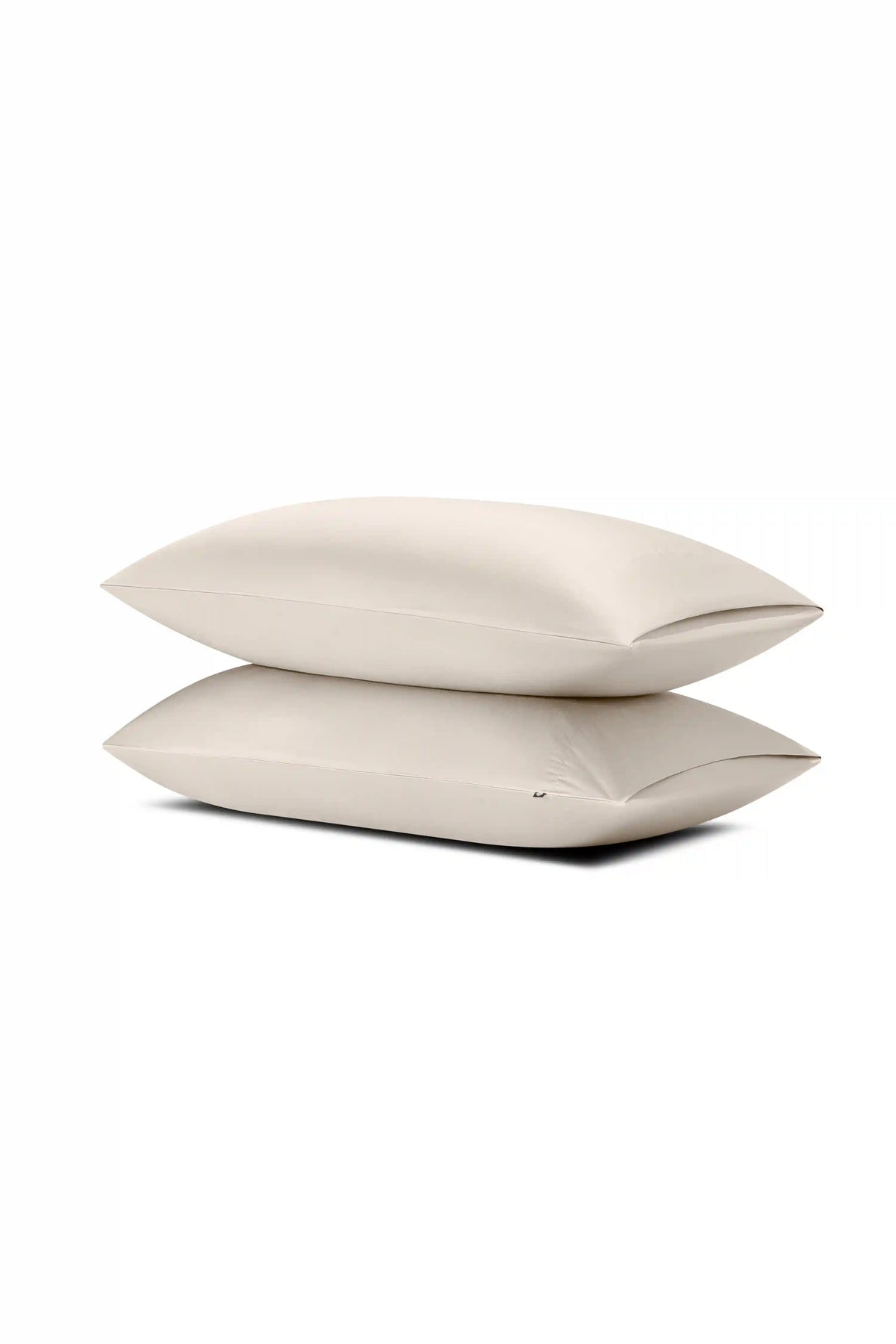 Bamboo Sateen Pillowcase Set in Sand Stone
