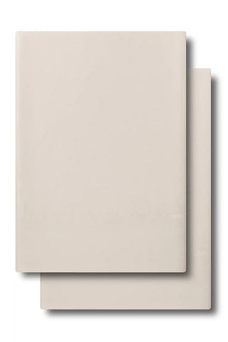 Bamboo Sateen Pillowcase Set in Sand Stone