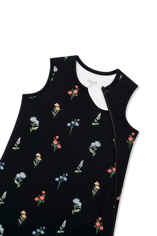 Sleep Bag in Midnight Wildflower 1.0