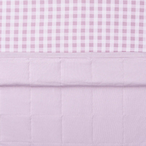 Baby Blanket in Gingham Thistle 1.0