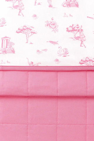 Baby Blanket in Toile Ballet