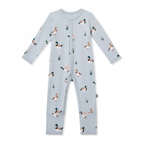 Romper in Mallard Duck