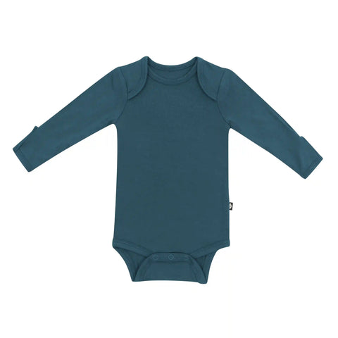 Long Sleeve Bodysuit in Atlantic