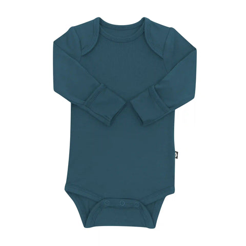 Long Sleeve Bodysuit in Atlantic