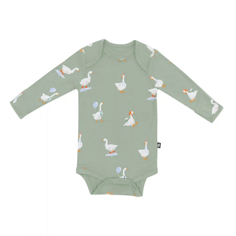 Long Sleeve Bodysuit in Silly Goose
