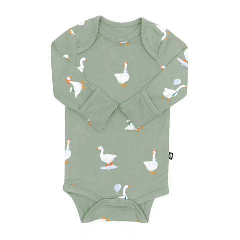Long Sleeve Bodysuit in Silly Goose