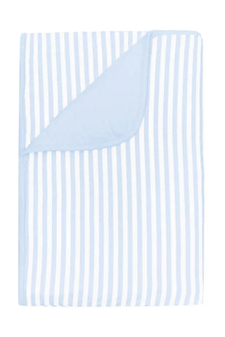 Toddler Blanket in Small Mist Stripe 1.0