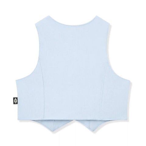 Tuxedo Vest in Breeze