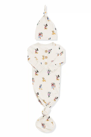 Knotted Gown with Hat Set in Mickey Mouse and Friends